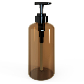 Soap dispenser Abbey amber