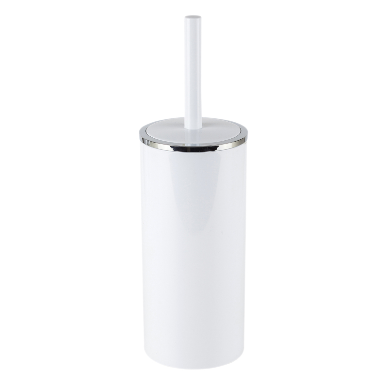 Toilet brush holder Ivory round series